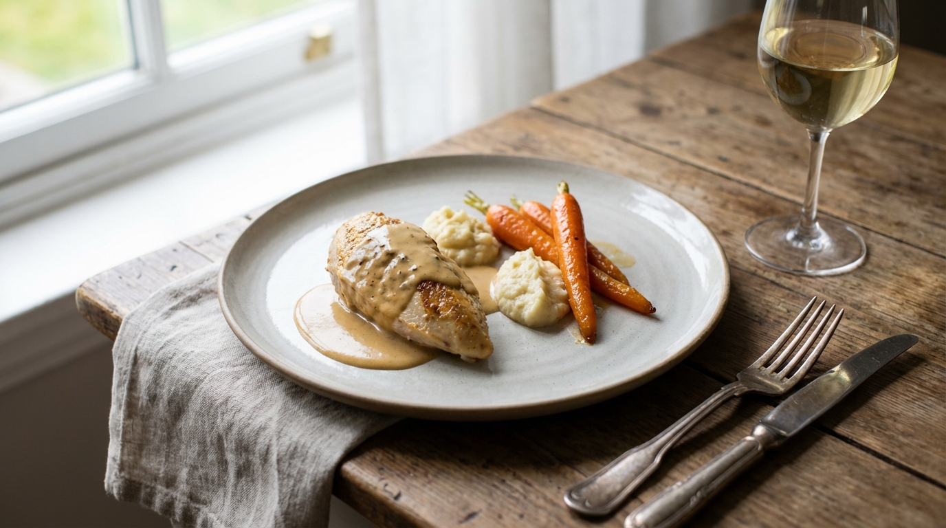 Pintade à la Crème : Finesse et Gourmandise au Menu